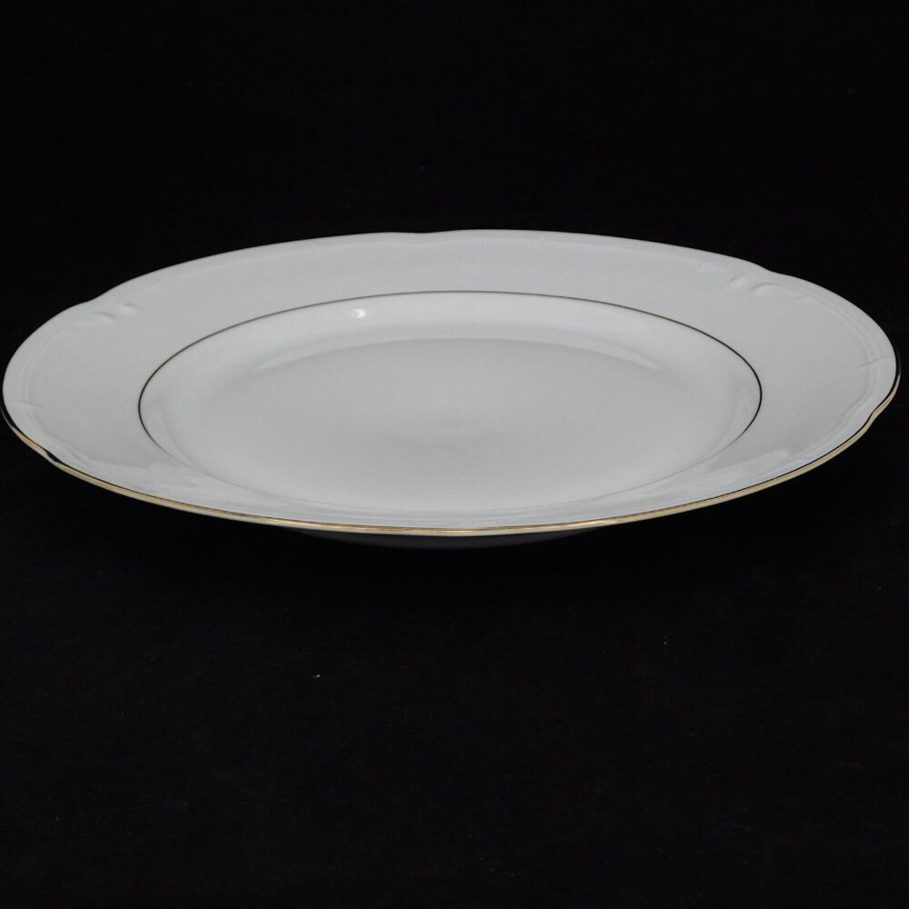 Lot of 2 Baum Southington Golden Rhapsody Dinner Plate 10.5" Gold Trim China - Picture 7 of 8
